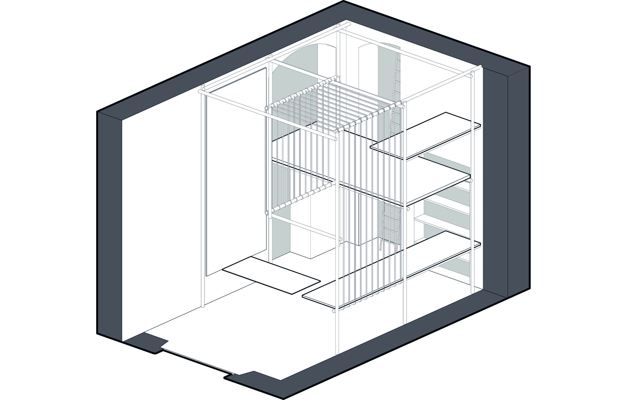 spazio R3 R3architetti, architettura degli interni, ArchitettiTorino