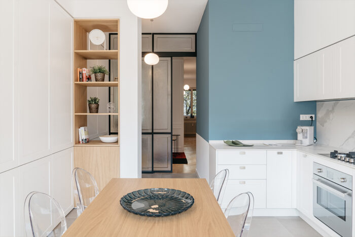 Boiserie House R3architetti ArchitettiTO, ristrutturazione degli interni