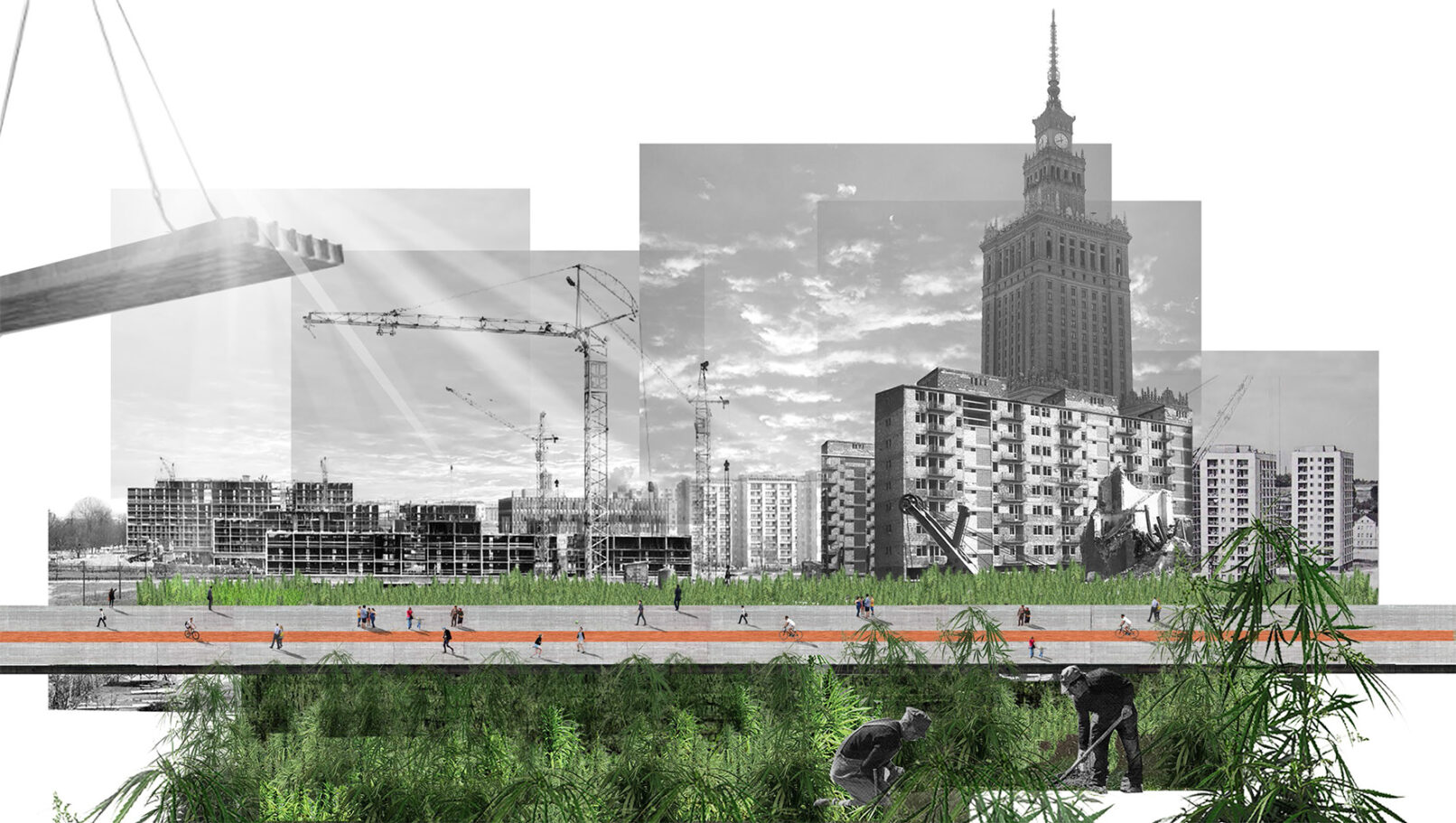 Il progetto HEMPatia propone un nuovo modello di sviluppo per l’area tra i quartieri di Wola e Bemowo