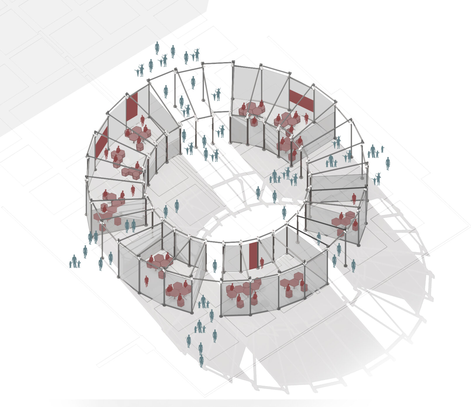 Piazza dallapiccola R3architetti Firenze