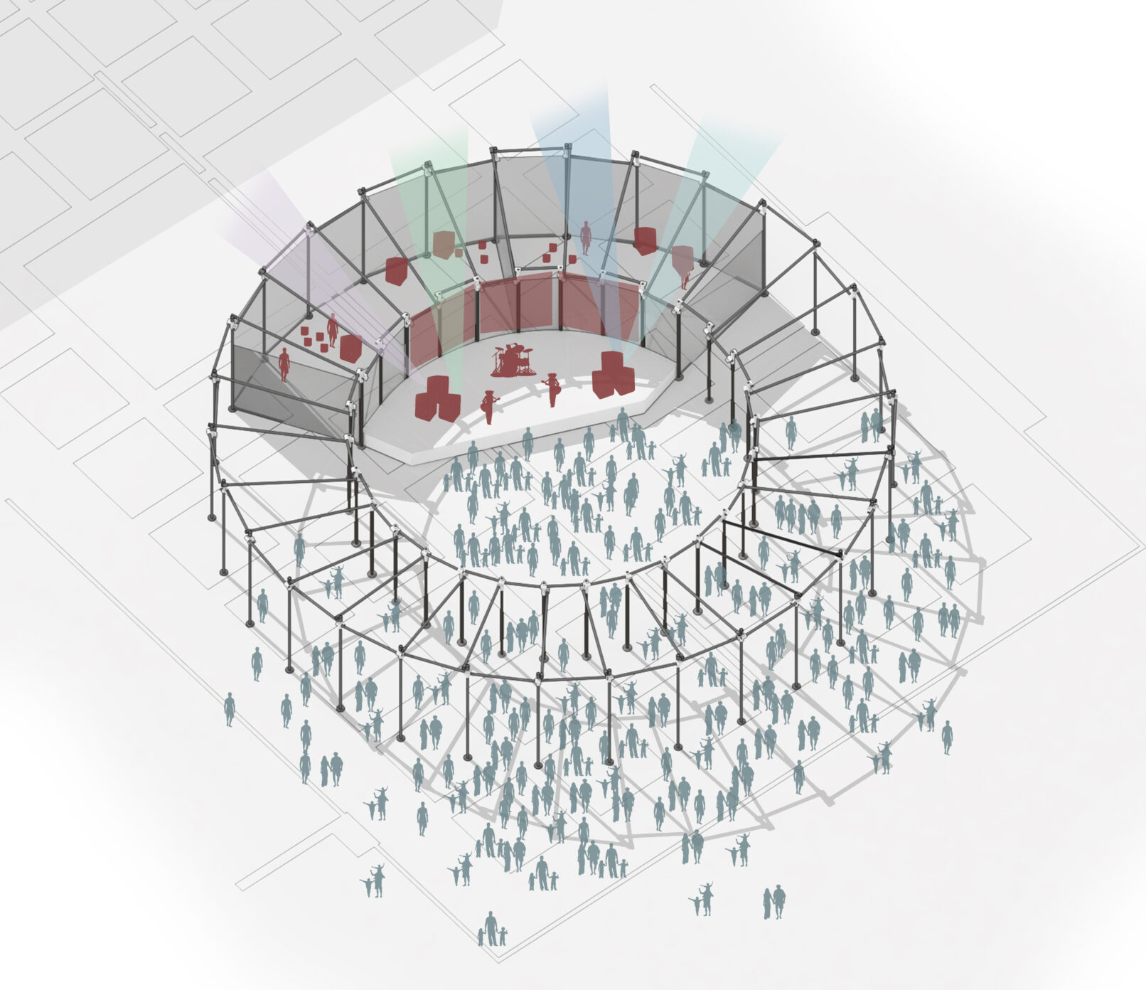 Piazza dallapiccola R3architetti Firenze