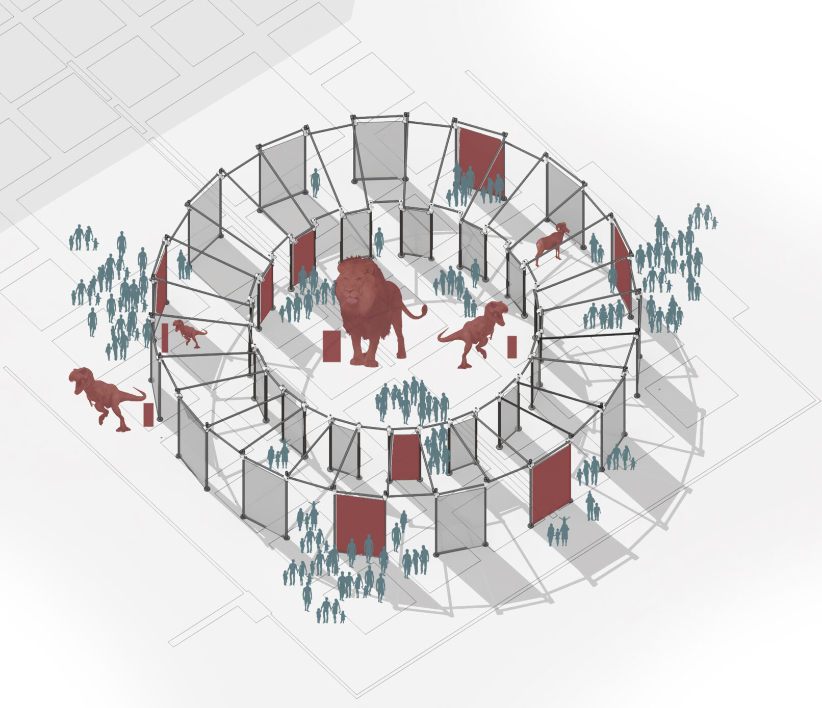 Piazza dallapiccola R3architetti Firenze