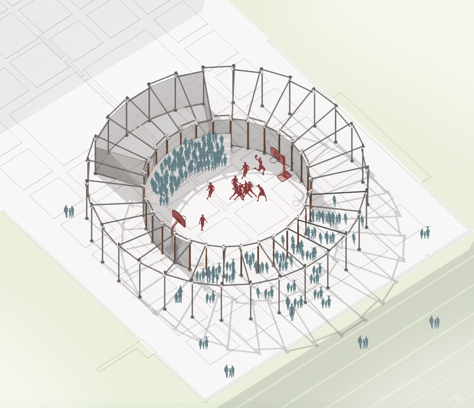 Piazza dallapiccola R3architetti Firenze