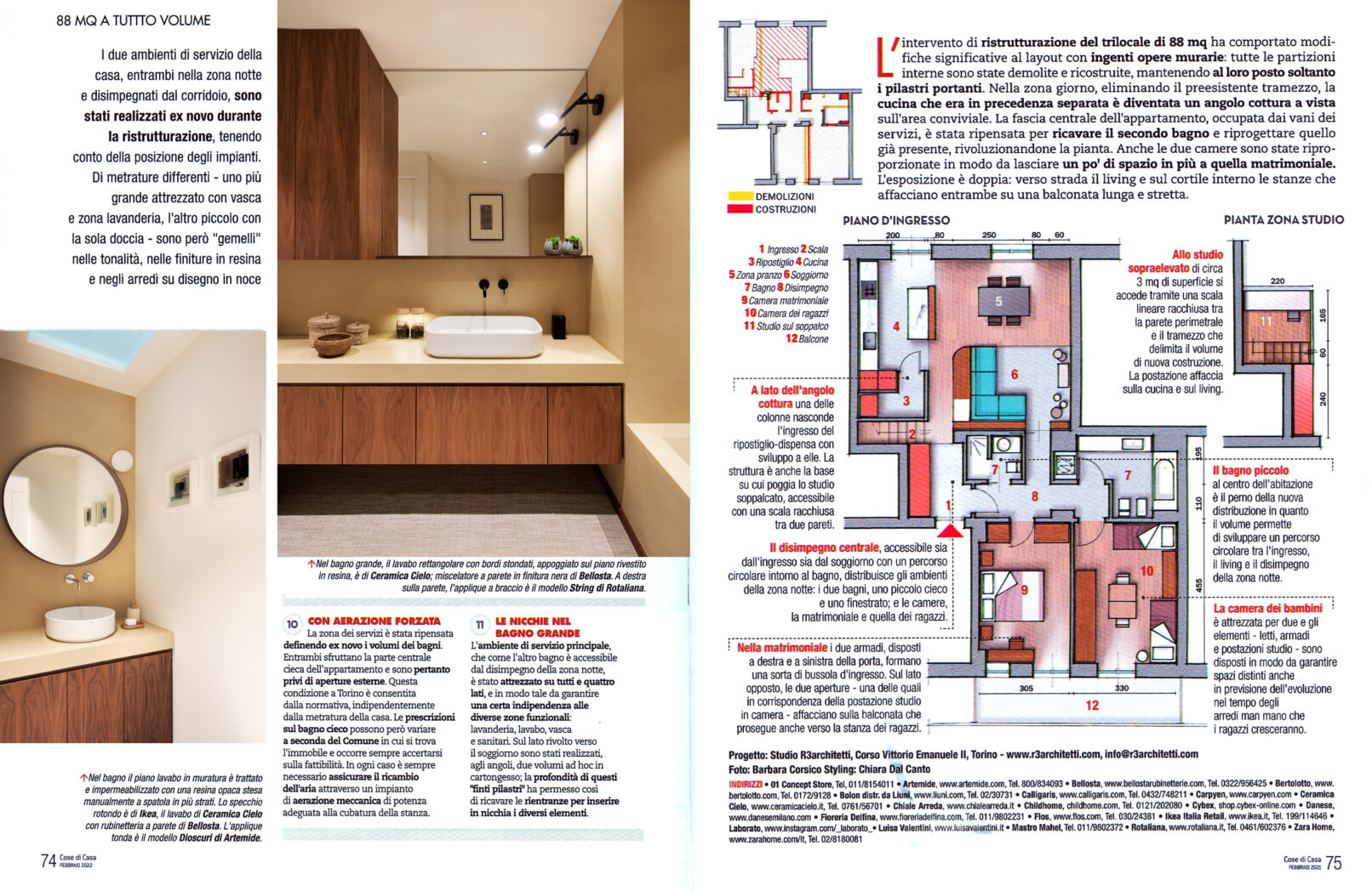 Cosedicasa R3architetti pubblicazioni